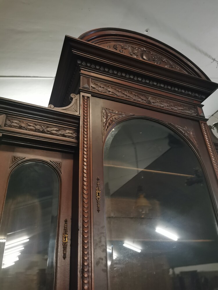  Beautiful pair of French Walnut Cabinets