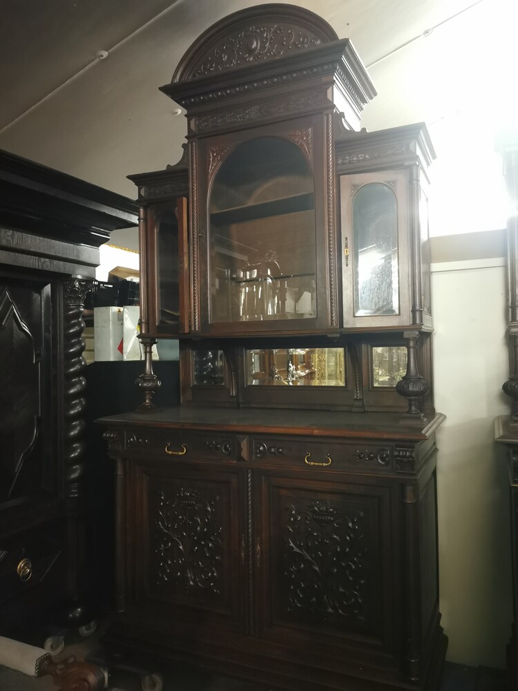  Beautiful pair of French Walnut Cabinets