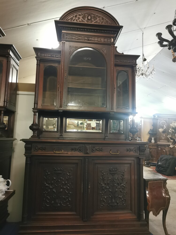  Beautiful pair of French Walnut Cabinets